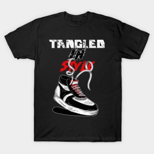 Tangled in Style Sneaker Sneakerhead T-Shirt